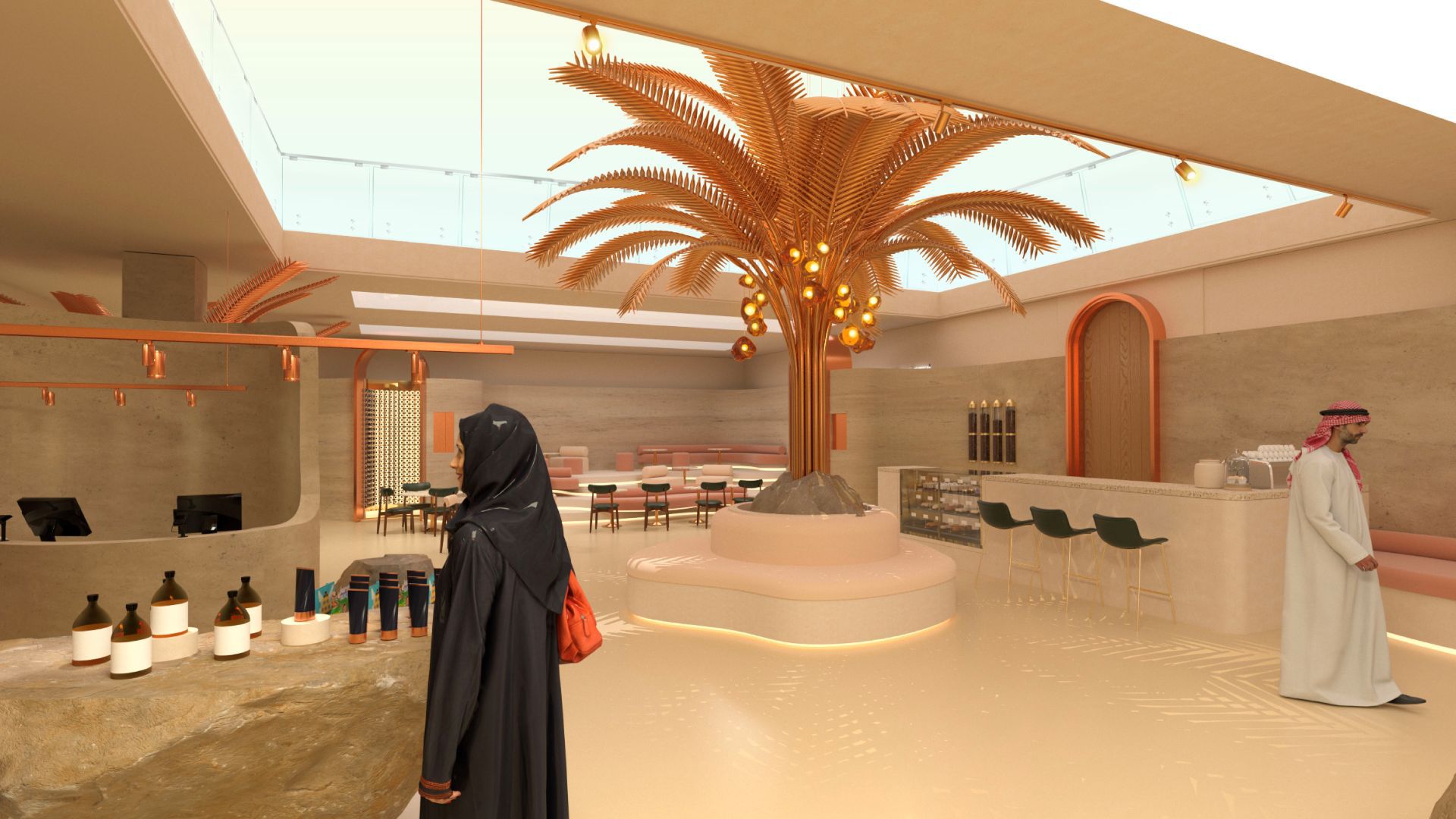 Riyadh Oases - FoodSphere 'Where knowledge and entertainment merge into an exceptional experience'